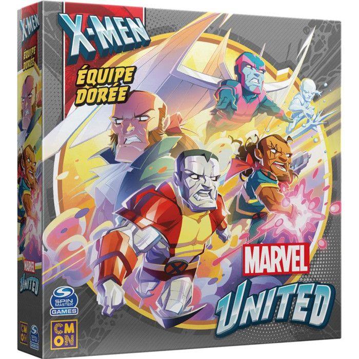Marvel United - Extension Gold Team - Jeu De Société