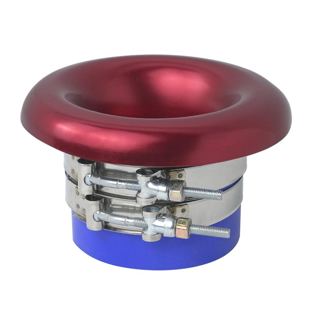 3/3,5/4 дюйма короткие рампы, холодный воздухозаборник, турбо-рожок, алюминиевый адаптер для скоростей стека, легкий автомобильный звуковой сигнал с турбонаддувом