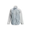 Logo Embroidered Semi-Transparent Tie-Dye Jacket Women Jackets Gray 1378622-006