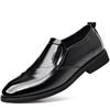 Модные кожаные туфли Мужские лоферы Slip On Деловые повседневные кожаные туфли Классические мягкие мокасины Hombre Дышащие мужские туфли на плоской подошве