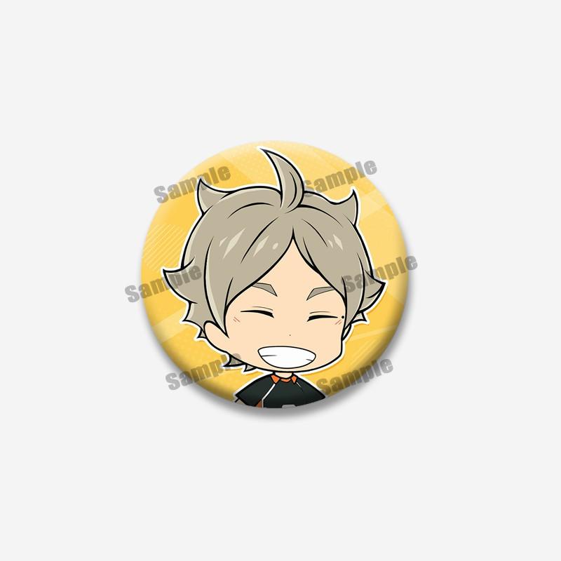 Classic Anime Soft Button Pins Cartoon Role Shoyo Hinata Cosplay Badge Kenma Tetsuro Pins DIY Bag Clothes Decor Accessories Gift