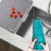 1X Silicone Drain Pads Drying Mat Pots Dish Drain Mats For Kitchen Tableware Non-slip Mats Anti-scald Coaster Kitchen Utensils