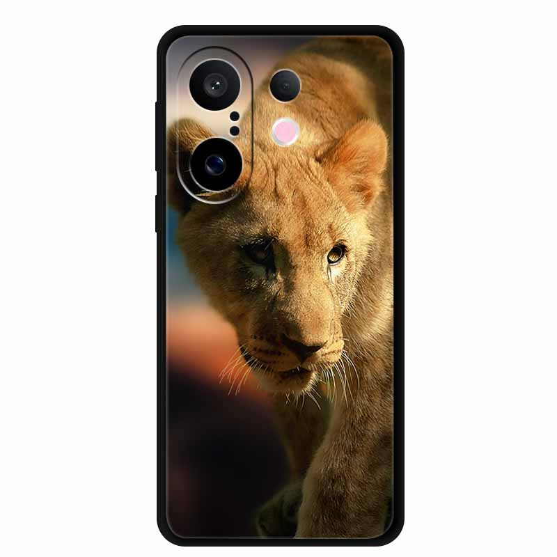 Для Vivo S30 Pro Mini Чехол Роскошный Мультяшный Рисунок Крутой Мягкий Силиконовый Чехол для Телефона для Vivo S30 Pro Mini 5G Защитные Чехлы