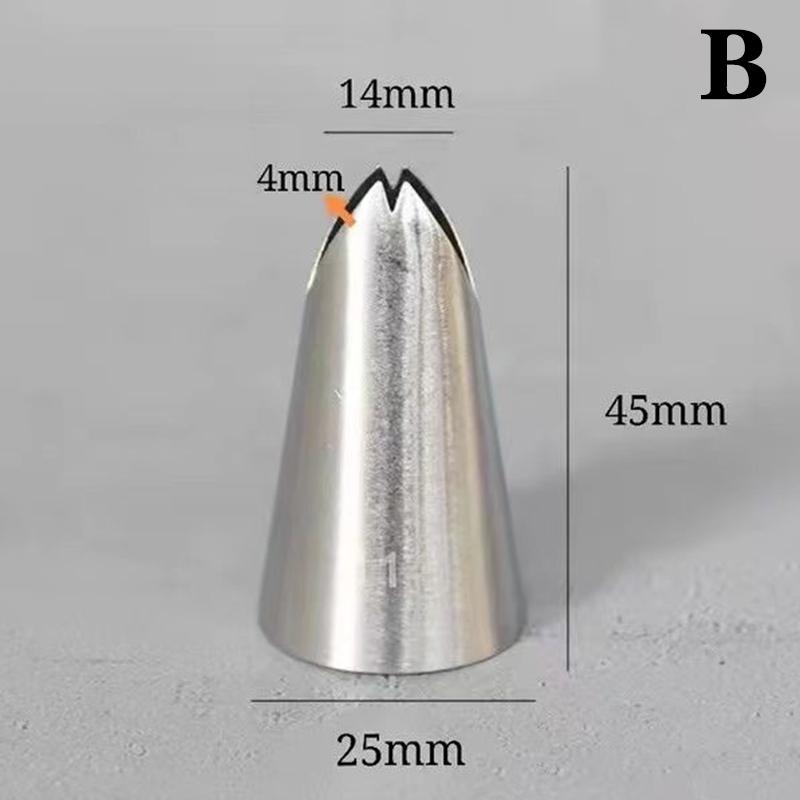 Bow Tie Piping Tip Stainless Steel Leaf Lily Fondant Cream Squeeze Nozzle Cookie Cake Decorating Kitchen Baking Tools