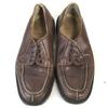 Italy Vintage Hawkins Mackay U-Tip Pebbled Leather Shoes 41 26-26.5cm Brown(USED)
