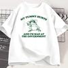 My Stomach Hurts T-shirt Funny Frog Graphic T-shirt Women's T-shirt Short Sleeve T-shirt Street Style Top Personality Graphic