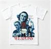 2026 new Fashionable unisex oversized T-shirt, blue-collar character portrait, scene frame, classic horror movie print