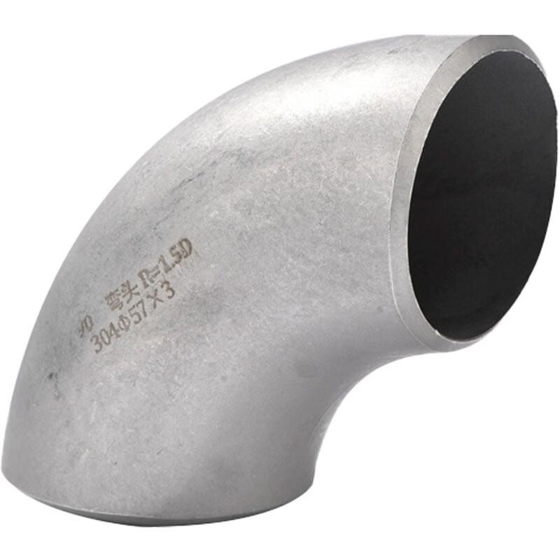 304 Stainless Steel 90-Degree Welded Elbow