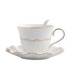 Exquisite Tea Cup Set Luxury Milk Cups Kitchenware Latte Flower Tea Water Cup  Hotel