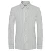 Мужская полосатая рубашка в стиле business casual от Baoxiniao