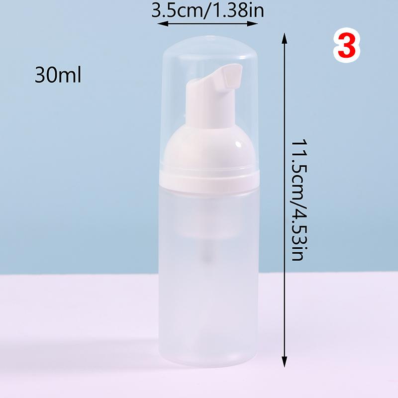 1Pc Small Foam Dispenser Plastic Pump Bottles Mini Empty Soap Refillable Bottle For Travel Cleaning Cosmetics Packaging 30Ml