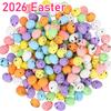 50-500 шт. Пенопластовые точки в виде пасхальных яицРазноцветные птичьи яйца и яйца голубяПраздничный декор для венков, украшение для сада на открытом воздухе и подарки для вечеринок