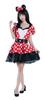 Disguise Disney Cosplay Halloween Official Minnie Mouse Grim Red Minnie Women's Size Small Red 67699N