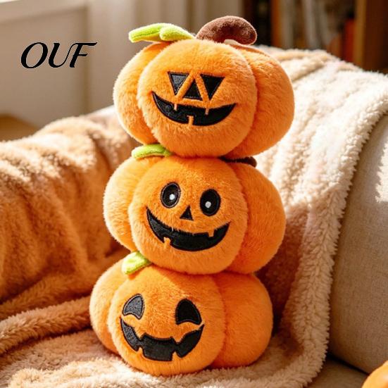 Collectibles for Halloween Fans Plush Toy, Ghost Skeleton Bat Witch Pumpkin Doll, Soft Cute Toys Stuffed Animal Kids, Spooky Party Decor Haunted House