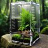 Акриловый террариум для рептилий, прозрачный аквариум-habitat для паука, богомола, геккона, маисового полоза, разводной ящик с вентиляционными отверстиями