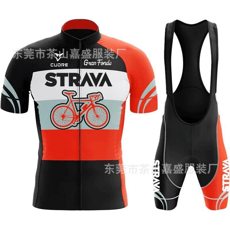Men Women Cycling Jersey Set Short Sleeve Breathable Quick Dry Performance Bike Riding Apparel Summer