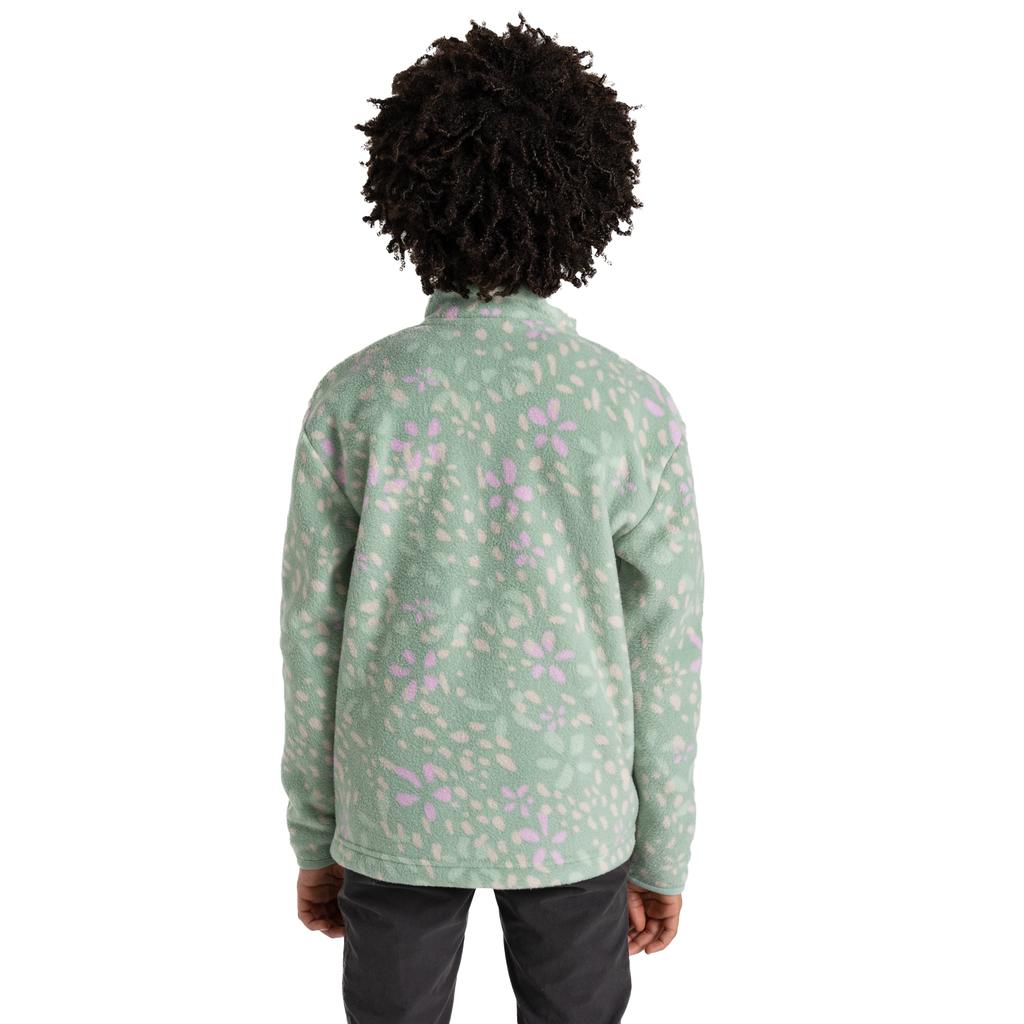 CRAGHOPPERS Childrens/Kids Calke Petal Half Zip Fleece Top