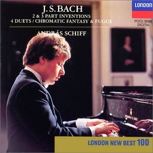 CD SCHIFF ANDRS Бах Инвенции и Синфонии POCL5099 1993 Япония Классика Б/У