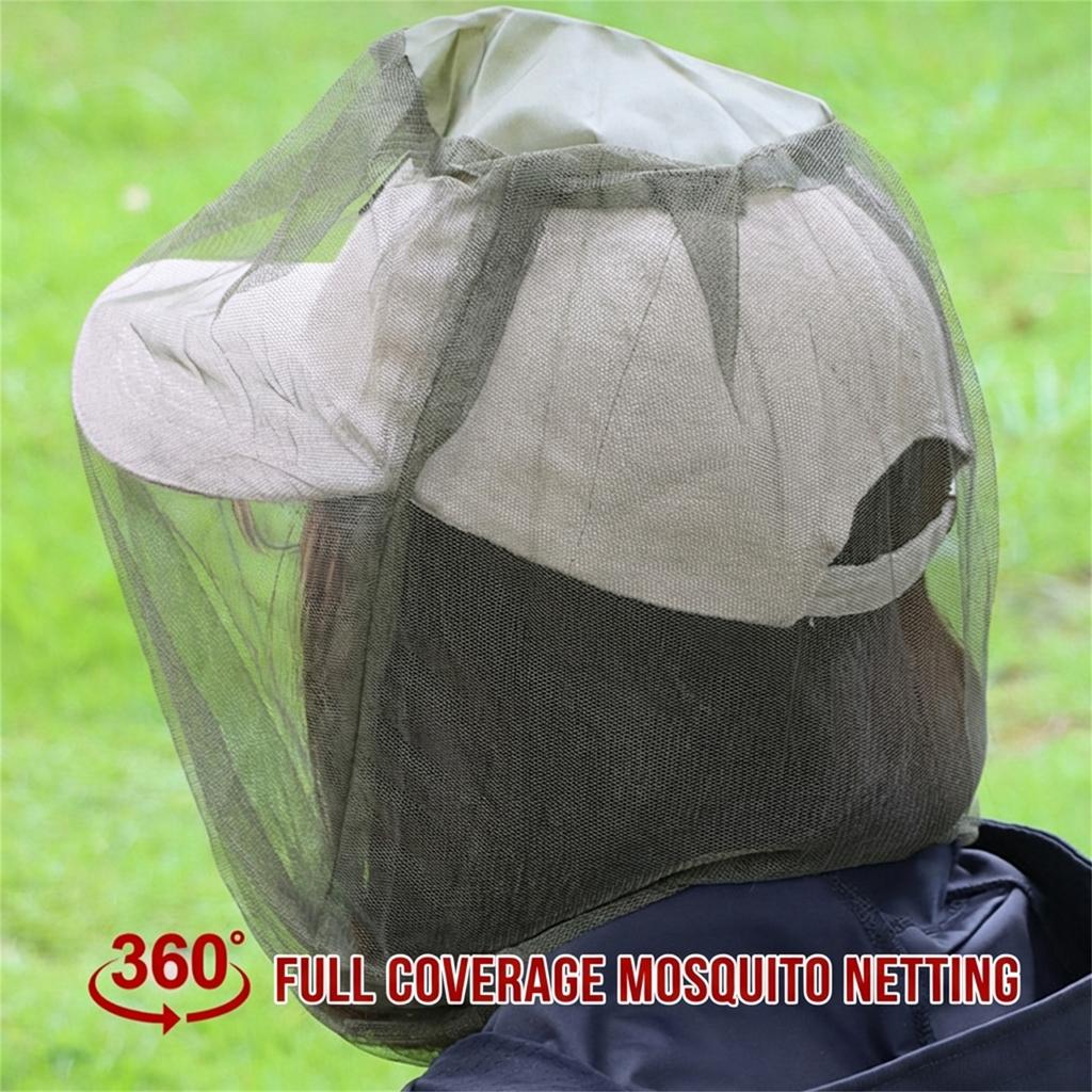 Outdoor Fishing Hat Mosquito-proof Sun-Protection Breathable Beekeeper Hat Unisex
