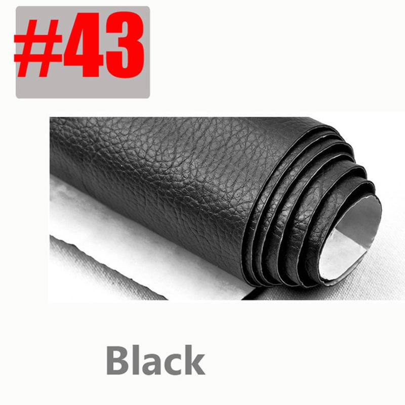 50X135CM Length PU Leather Self Adhesive Fix Subsidies Simulation Skin Back Since the Sticky Rubber Patch Leather Sofa Fabrics