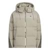 3-Stripes Simple Comfortable Stylish Solid Color Long Sleeve Down Jacket Men Outerwear KC2563