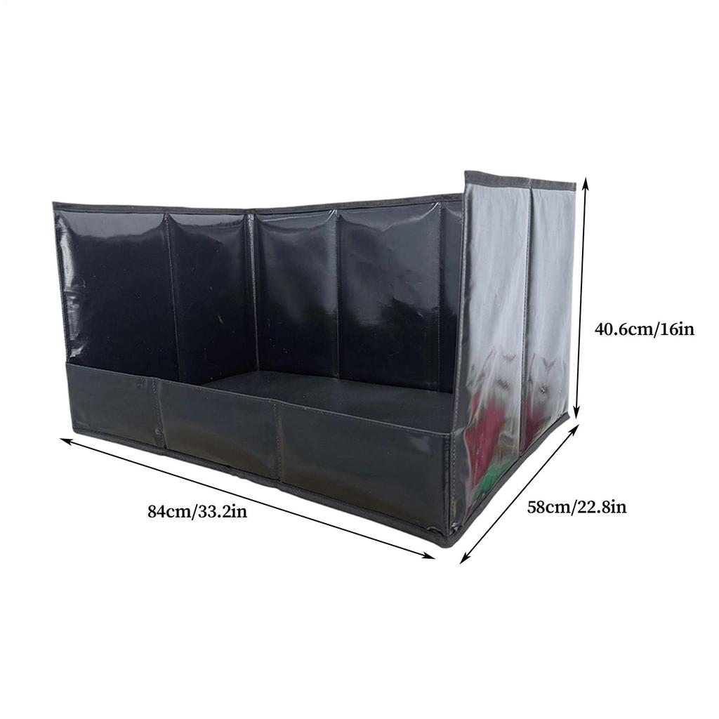 Лоток для щенков с высокими бортиками, портативный, складной, водонепроницаемый, горшок-тренажер для щенков, туалет для собаки, для дома, квартиры, гостиной, на улице