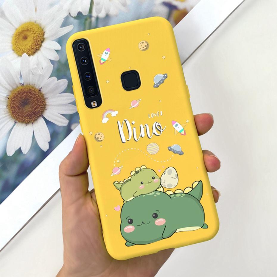 Case For Samsung Galaxy A9 (2018) Cute Cartoon Candy Color Soft Silicon Phone Cases For Samsung A9 2018 SM-A920F A9200 Bumper