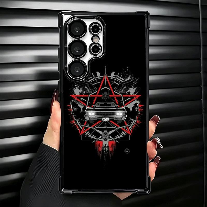 Сверхъестественное SPN Бабайт Покрытие Чехол для телефона Для Samsung Galaxy S24 S25 FE S26 Edge S23 Ultra S22 S21 Plus S20 Защита от падения Подушка безопасности