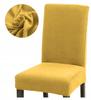Mustard Chair Cover Honey Jacquard