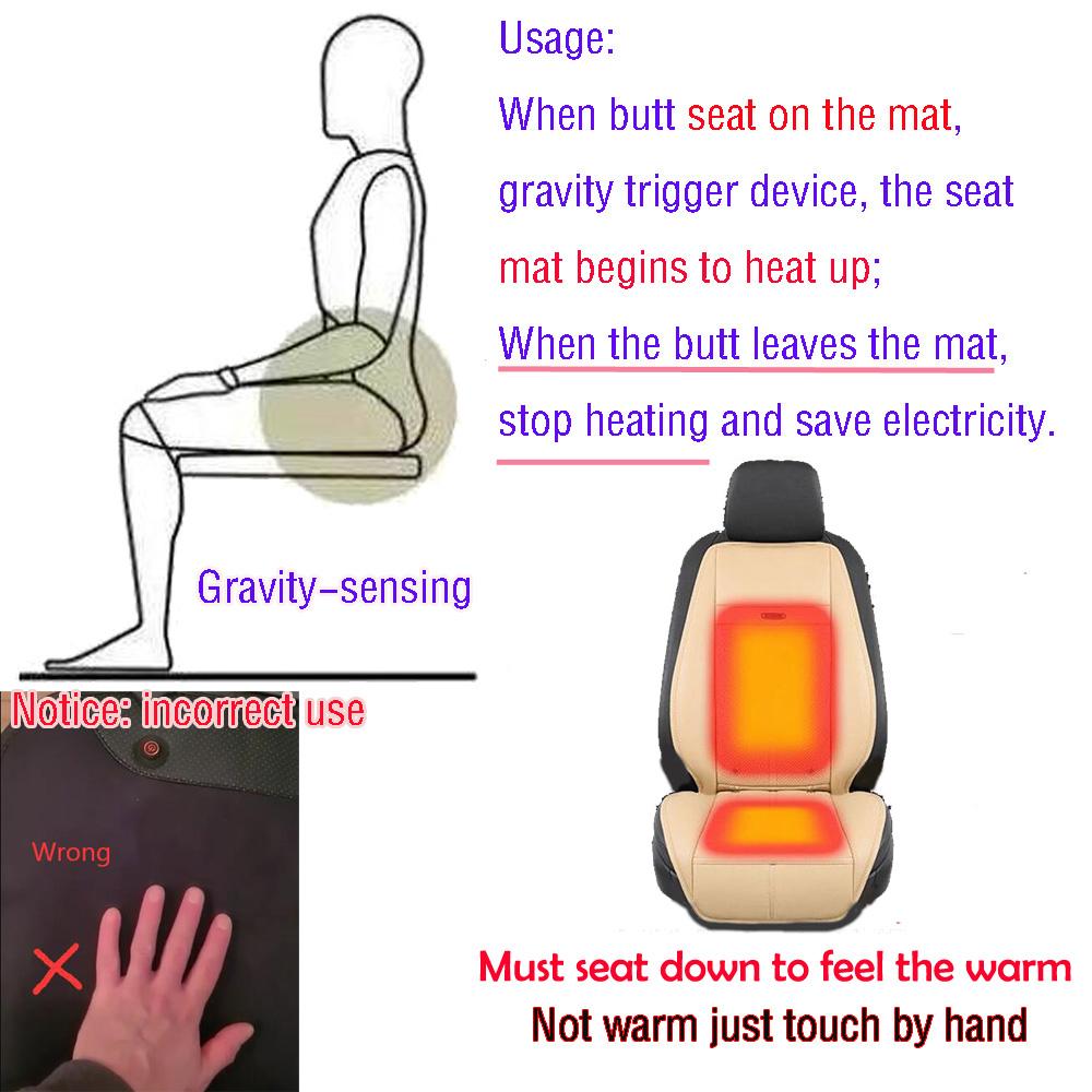 1x 12 В нагреватель и охладитель массажный чехол для сиденья автомобиля с внешним пультом дистанционного управления, вентилируемый вентилятор охлаждения подогрев теплый коврик для сидения
