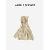 Французский кардиган Arielle De Pinto Весенне-осенний однотонный вязаный кардиган с капюшоном Детская куртка для мальчиков и девочек