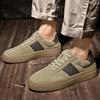 Fashion Stylish Mens Outdoor Sneakers Male Comfortable Skate Shoe High Quality Men Casual Shoes Genuine Leather Men's Walking Footwear