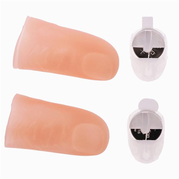 Волшебный свет, свечение, большие пальцы, трюк, появляющийся свет, крупным планом для вечеринок, фокусник, 2 шт.