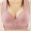 New Large Thin-Style Breathable Wireless Side Breast Adjustment Women's Bra