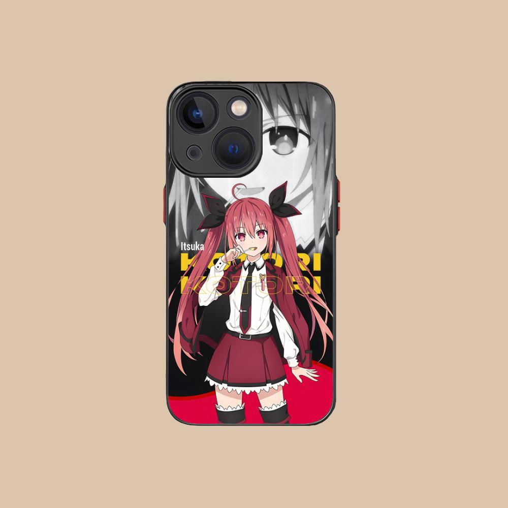 Date a Live Котори Ицука Силиконовый чехол для мобильного телефона для iPhone 17 16 15 14 13 12 11 X XR XS Air Pro Max Plus Mini