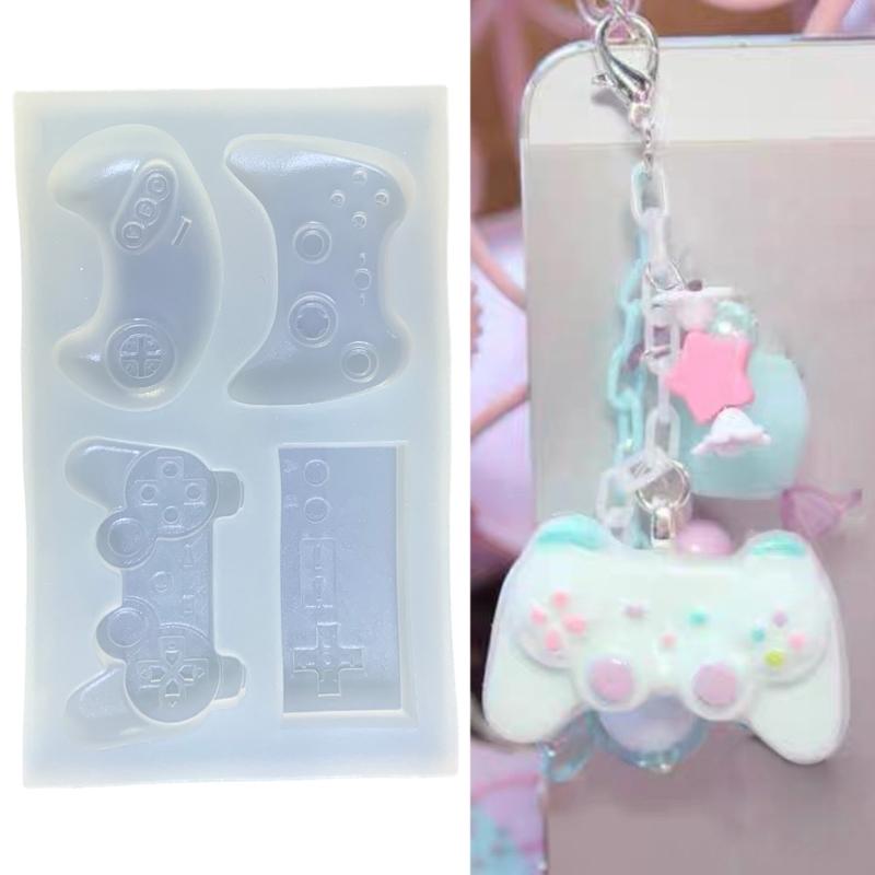 Силиконовые формы для десертов, легкоочищаемые формы для конфет, игровые контроллеры, формы для выпечки, для приготовления шоколадных конфет