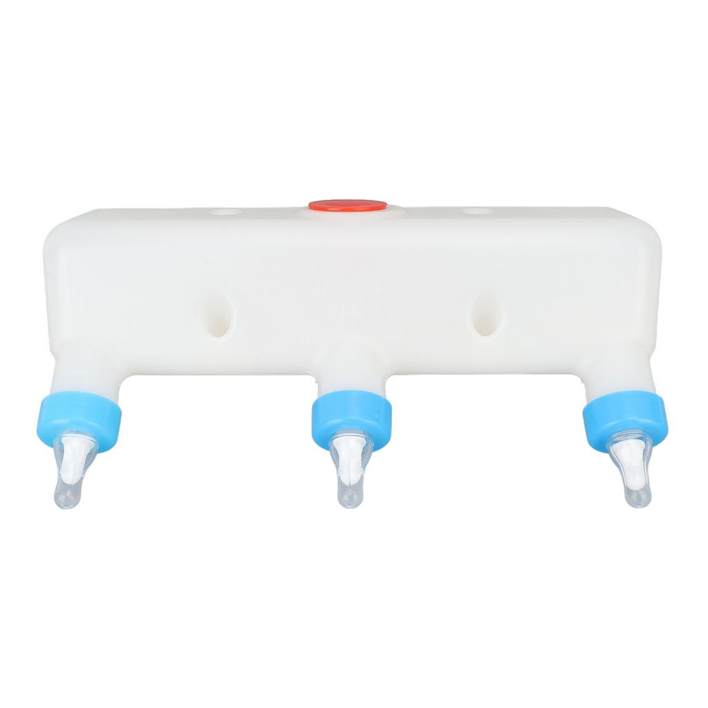 Кормушка для молока для мелких животных с 3 сосками, для поросят, ягнят, козлят, фермерское оборудование для питья, для котят