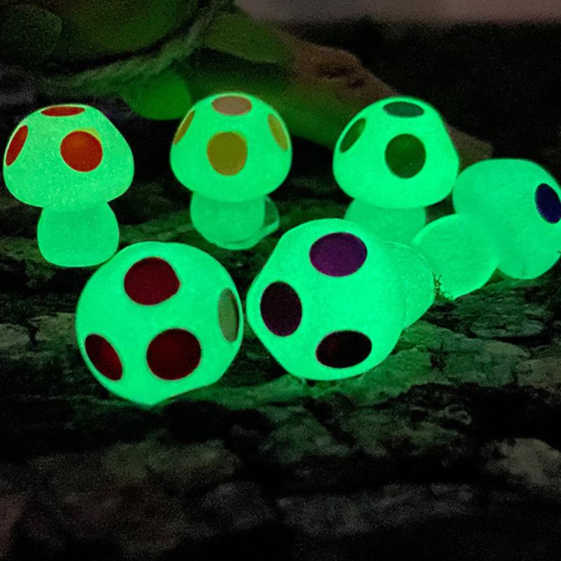 Светящиеся грибные украшения, многофункциональное украшение, сказочный сад, очаровательное, основное, изящное, трендовое, мини-украшение в виде светящегося гриба