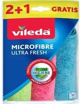 Vileda universal microfiber cloth 3 pcs.