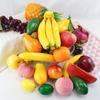 Artificial Fruit Decoration Set: Lemon, Banana, Apple, Orange - Ready-made Cabinet Decor