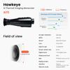 GTGUARD AI15 Thermal Imaging Night Vision Monocular, 60Hz Screen Refresh Rate, 1-8x Digital Zoom, 384*288 Resolution, IP66 Waterproof