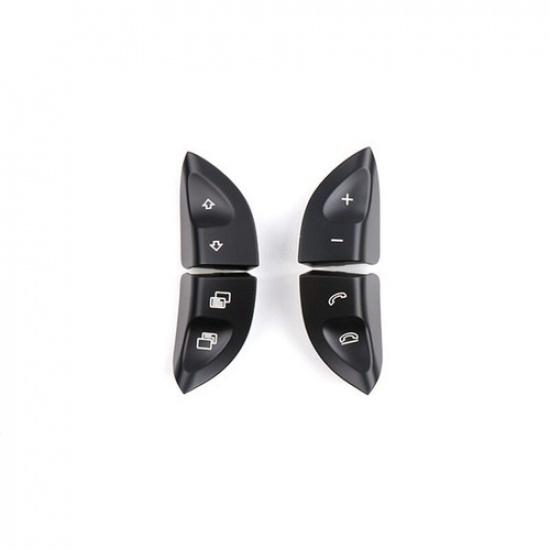 4x Car Steering Wheel Switch Button Replace Trim For Benz S Class W220 1998-2005