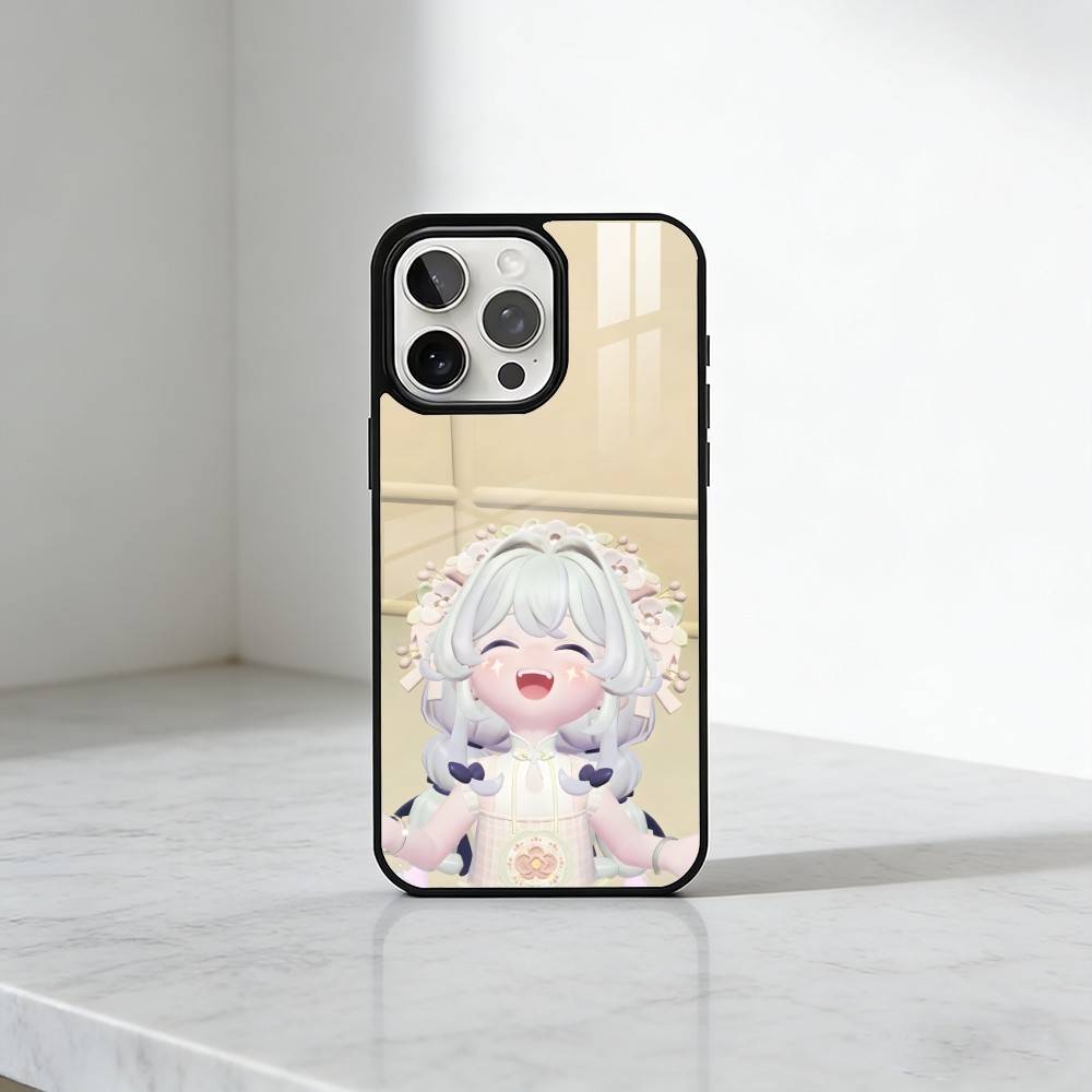 H-Heartopia Couples Print Phone Case For iPhone17,16,15,14,13 Plus,Pro Max Magnetic For Magsafe Wireless Charging