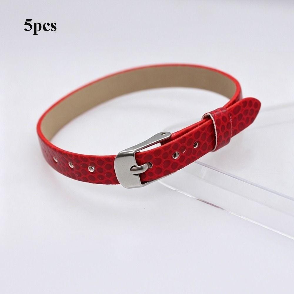 5pcs Super Mini Doll Bag Belt Artificial Leather DIY Handmade Belt 20cm Cotton Dolls