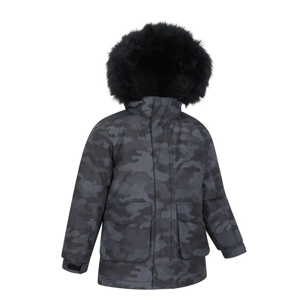 Mountain Warehouse Childrens/Kids Ranger Camouflage Water Resistant Jacket