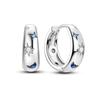 Plated Hoop Earring for Woman Original Eardrop Pendientes Fashion Jewelry Gift