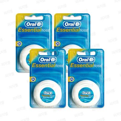 Восковая зубная нить Oral-B 50м