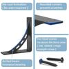 Heavy Duty Shelf Bracket Wall Mount Triangle Bracket Furniture Support Metal Bench Table Countertop Support Rack Hardware