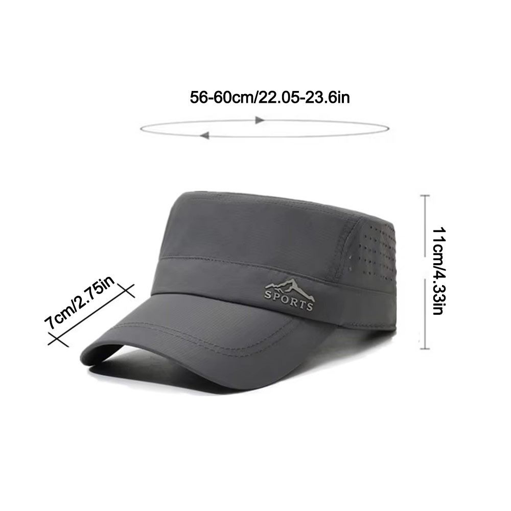Sun Protection Sun Hat Quick Drying Sports Running Cap Casual Sunscreen Cap Women Men
