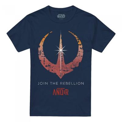 Звездные войны: Футболка Andor Mens Join The Rebellion